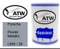 Preview: Porsche, Pewter Metallic, L956 / Z8: 500ml Lackdose, von ATW Autoteile West.